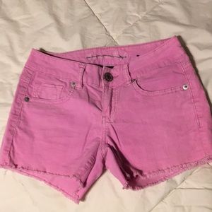 Corduroy stretch shorts